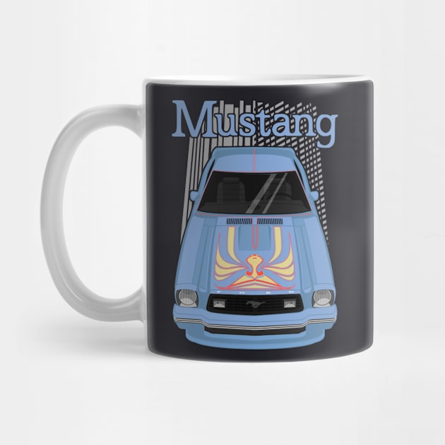 Mustang King Cobra 1978 - Bright Blue by V8social